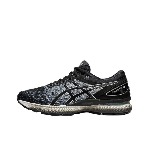 Asics Гель Nimbus 22 Низкие Кроссовки для спорта Мужские Черные Серые