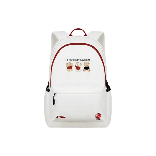 Лайнер Полиэстер Рюкзак Стандартный Унисекс Белый Красный