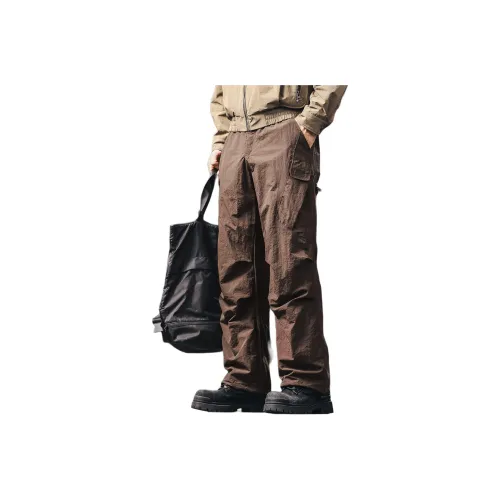 GELANLU Весенние Осенние Карго Брюки Широкие Брюки Унисекс