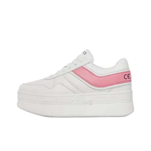 CELINE Блок Низкие Кроссовки для скейтбординга Женские Белые