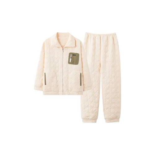 99268 Экрю Мужской Пижамные комплекты