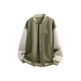 [Spring Autumn] Пальмовый Зеленый (B Ослепительный Цвет Медведь Логотип на Груди)