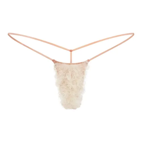 SKIMS FW25 FAUX Волосы MICRO STRING Стринг Женские