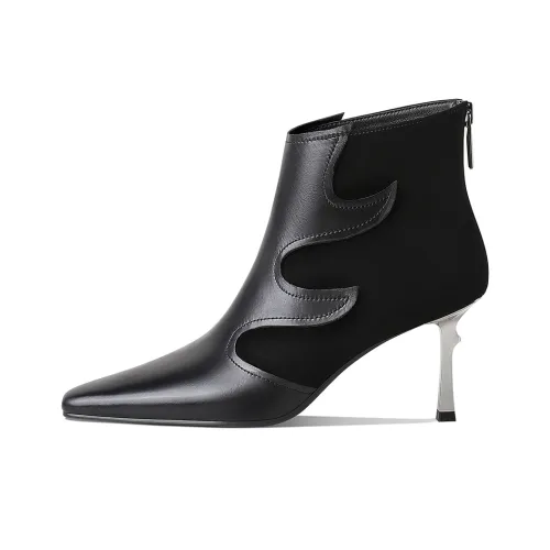 HAOYASENNU Ботильоны Black Женские