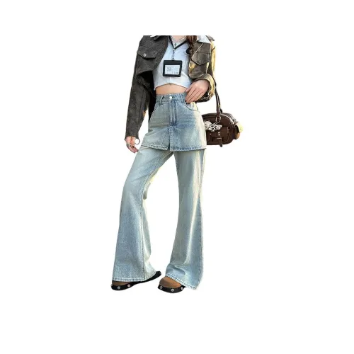 Olivia Share777 The Цвет OF The Модель'S Одежда относится к Светлой цветовой категории Женские Джинсы