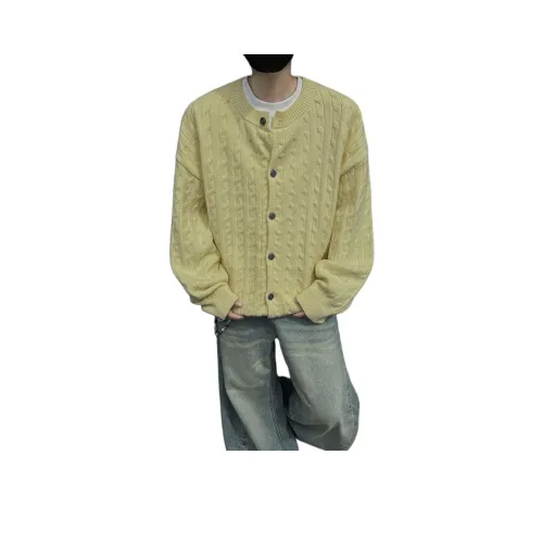 TUOFEI Ярко-желтый унисекс трикотаж