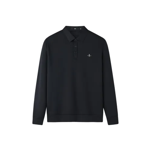 HLA Темно-синий 27 Мужской Трикотаж