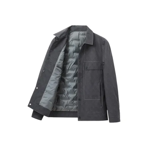 EDENBO FW23 EDENBO Пуховик Мужской Железо Серый