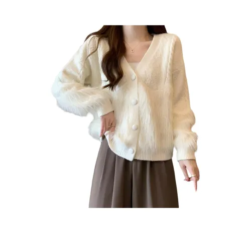 GUOZHEN Абрикос Женский Трикотаж