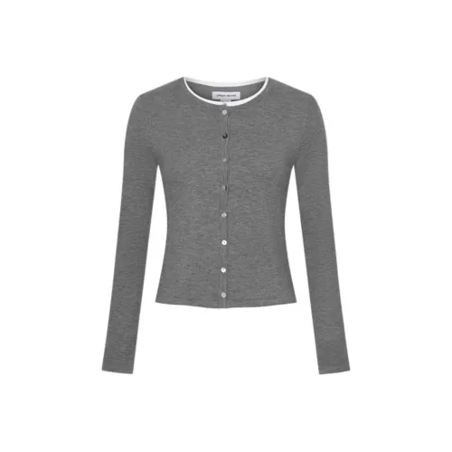 URBAN REVIVO Холодный серый Женский трикотаж