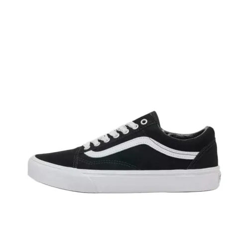 Vans Old Skool Low Топ Скейтборд Кроссовки Унисекс Черный