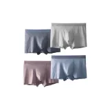 4 пачки, 100% хлопок, дышащий комплект трусов-бикини