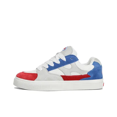 HOMDOON Скейтборд Кроссовки Низкие Синий Красный Унисекс