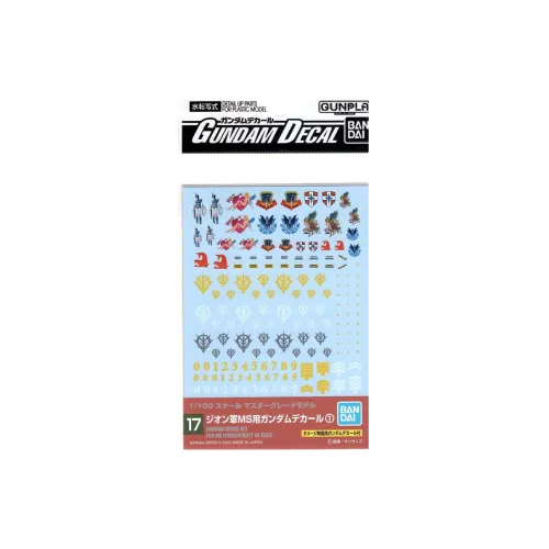 BANDAI 1 100 Gundam Вода Стикер MG Все Наборы для аппликаций