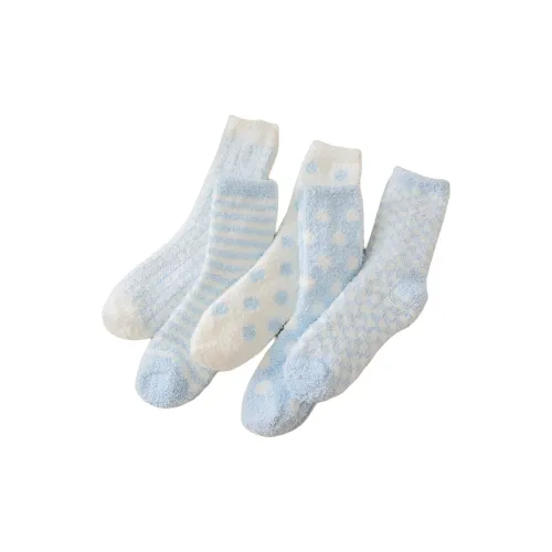 OEING 5 пар Женские носки MID до икры