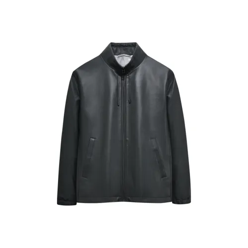 Jiumuwang Мужские брюки Expert FW25 Осенние и зимние Кожа Куртка Облегающий крой Мужской HUNTING Зеленый