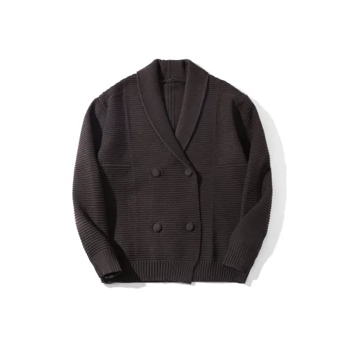 JFU Трикотажная ткань Кардиган Мужской