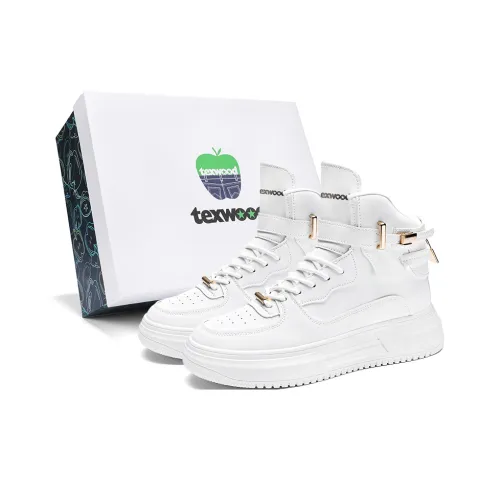 TEXWOOD Амортизация Покрытие Ударостойкость Устойчивость к истиранию Противоскользящие Высокие Кроссовки для скейтбординга Мужские