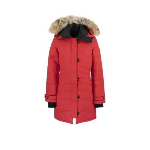 Canada Goose Down Jacket Women's Red