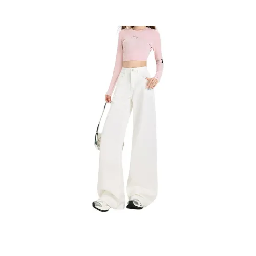 BELOVED STARRY Розовый относится к Теплым ЦВЕТАМ Женские Джинсы