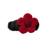 Фелт с цветочным узором