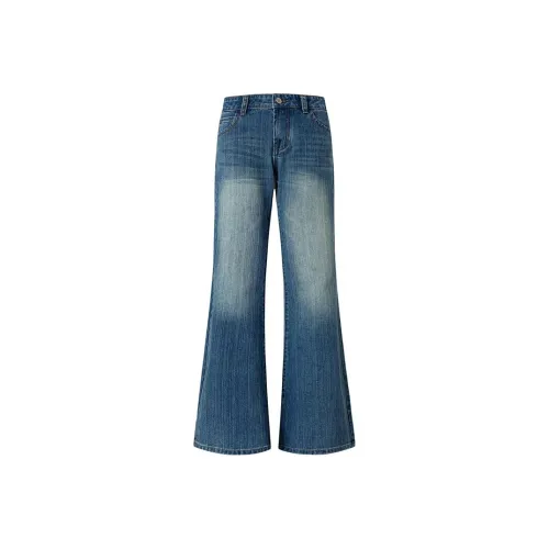 Olivia Share777 Красный Wa Синий. Принадлежит к Теплому Wa Прохладному COLORS Женские Джинсы