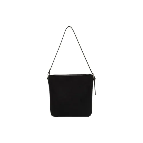 TOUTSEUL YOLO Замша Сумка через плечо Стандартная Женская Черная Желтая Хаки Зеленая Кофейно-коричневая