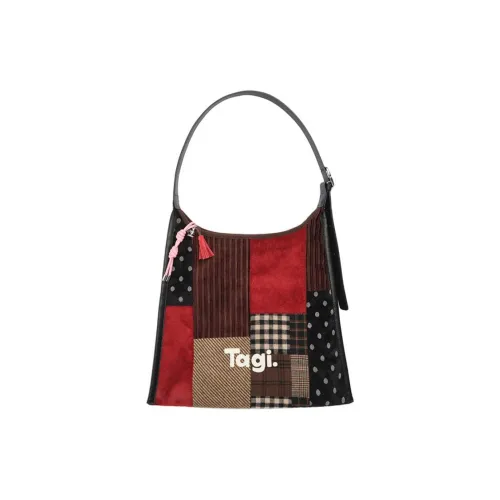 Tagi. Сумка через плечо из хлопка женская многоцветная
