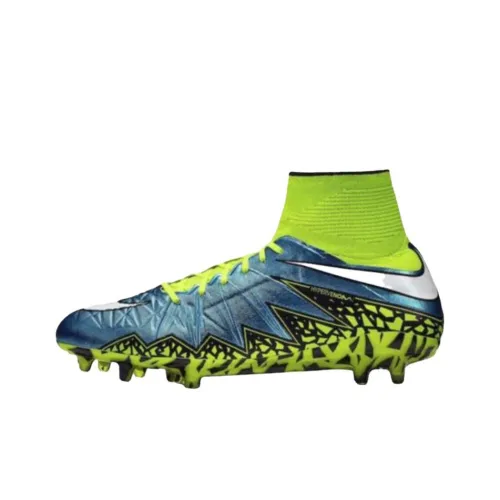 nike FG Твердый грунт Амортизация Износостойкие Футбольные бутсы Женские Желтый Зеленый