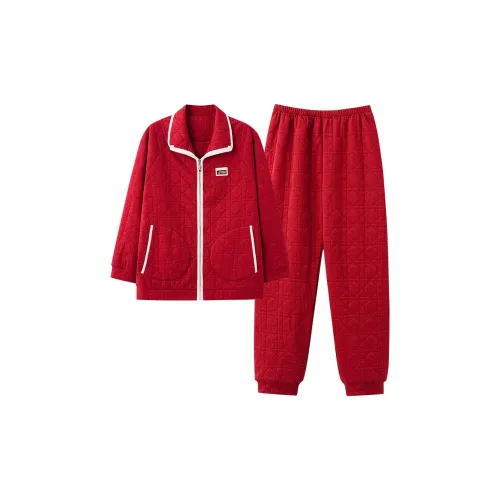 99318 Красный Мужской Пижамный Комплект