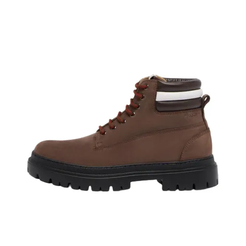 BALLY Hallen Короткий Мартин Ботин Мужской Коричневый