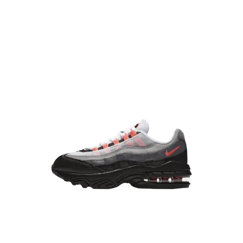 Nike Air Max 95 Low Топ Детские Беговые Кроссовки Черные