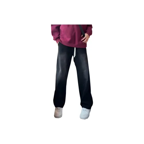 DEAR BETSY Черные Унисекс Джинсы