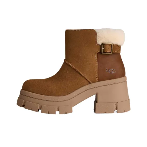 UGG ботильоны коричневый женский