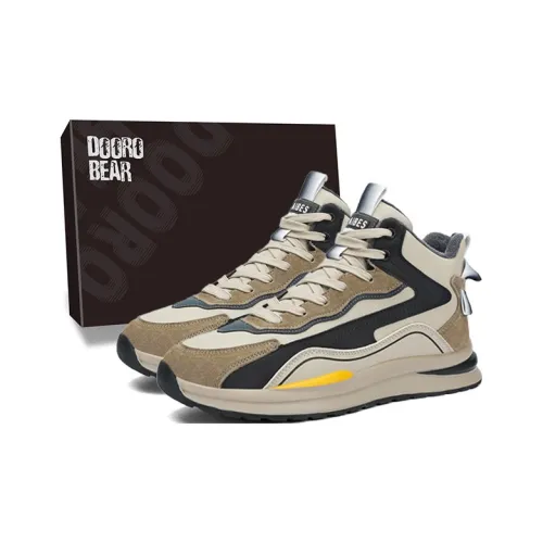 Budding Bear Износостойкий противоскользящий высокий топ повседневная обувь для мужчин