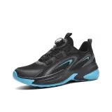 6998W Черный Бирюзовый Сетка