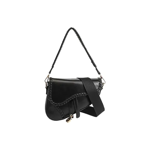 Juju Jimmy ПУ (полиуретан) Сумка через плечо Маленькая Женская Черная