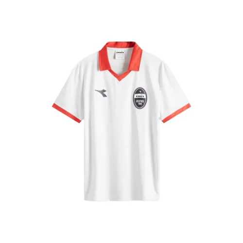 DIADORA Белая Унисекс Поло