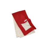 Двойной Комбо Карман Красный и Бежевый