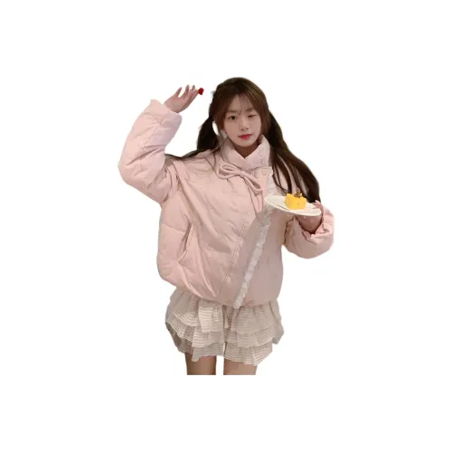 MUCCHIC Розовый Женский Пуховик