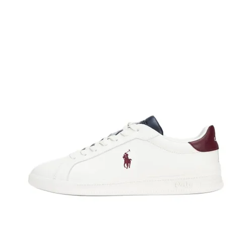 Polo Ralph Lauren Court Low Top Скейтборд Кроссовки Мужские Белые