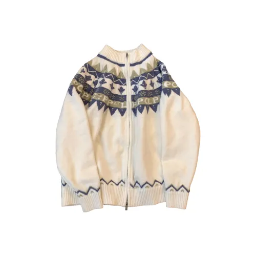 UPZCY Ecru Unisex Трикотаж