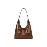 Блестящая кожа, коричневый