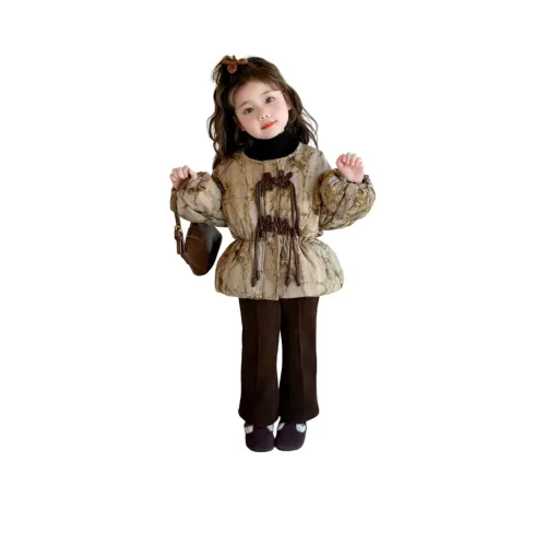 Mu Qingqing Хлопковый пуховик для детей 3-7 лет