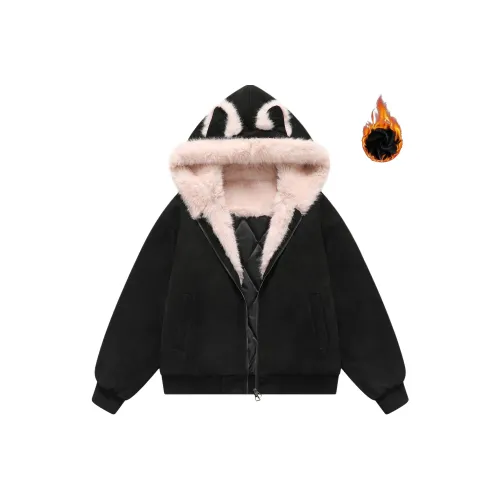 PAINT STAIN Хлопковый пуховик унисекс