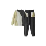 [Мужской круглый вырез] Пальмовый зеленый, многоцветный