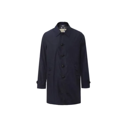 Burberry Тренчкот Мужской Темно-синий