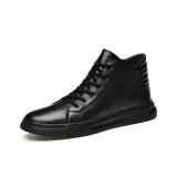 Черный с флисовой подкладкой