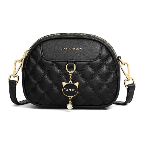 VINEY Сумка через плечо из коровьей кожи стандартная женская многоцветная