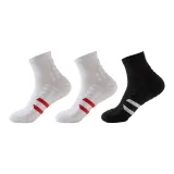 3 упаковки (Белый Красный 2 + Черный Белый)